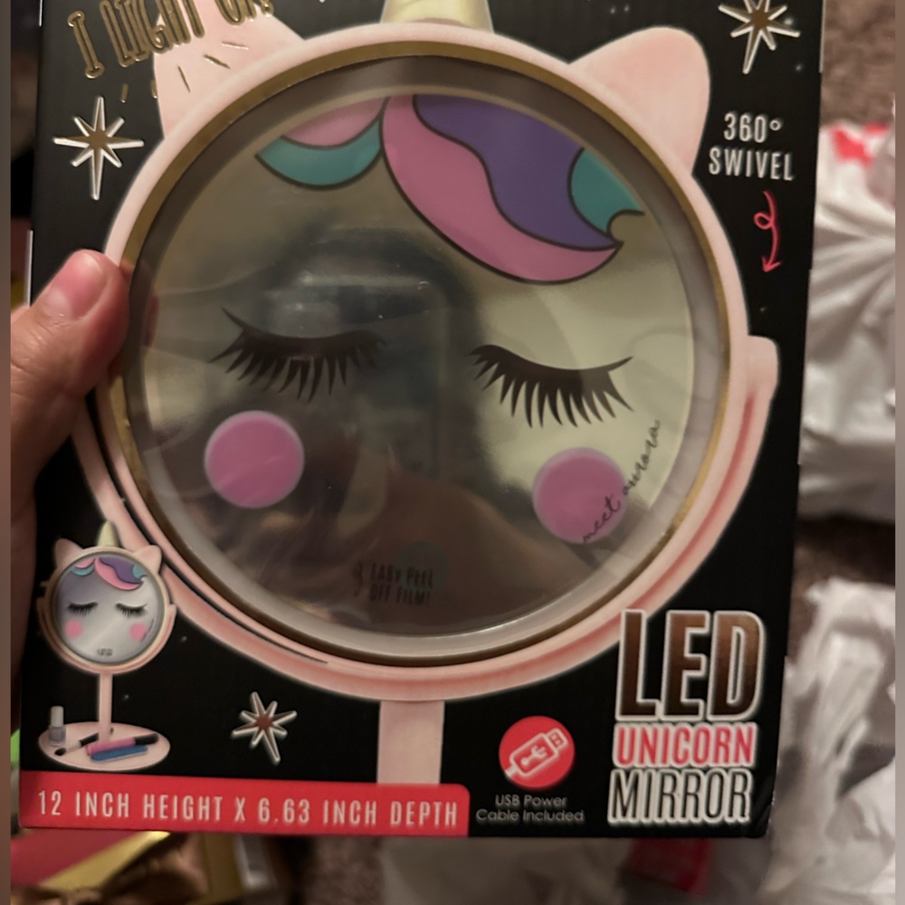 Unicorn LED mirror